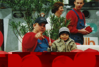 auch kleine Leute waren dabei